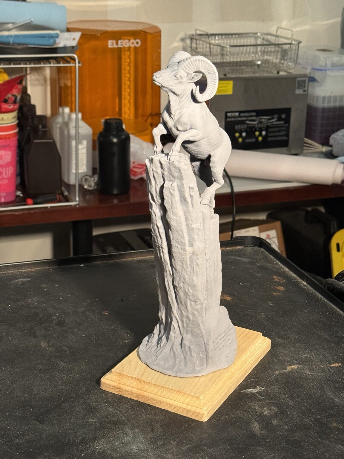 Digitally produced sculpture pattern