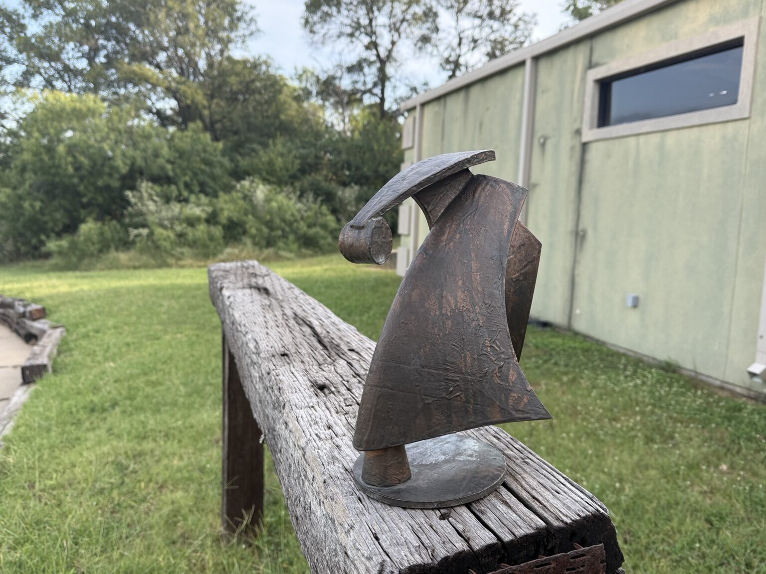 Sculptural horse developed through a hybrid studio workflow
